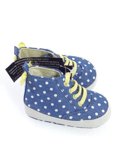 St. Bernard pöttyös baba tornacipő