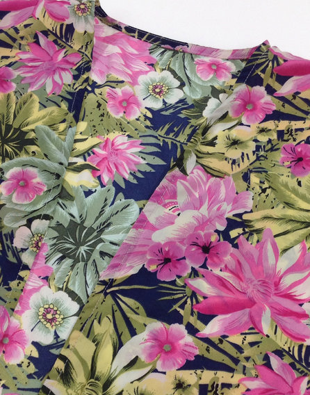 St. Bernard virág mintás kislány nyári kardigán