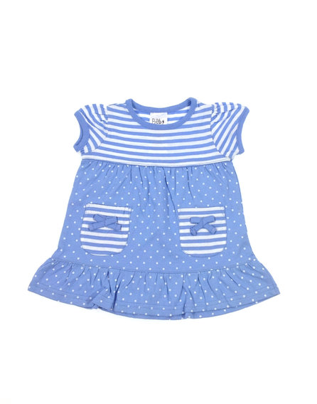 Baby világoskék baba ruhácska