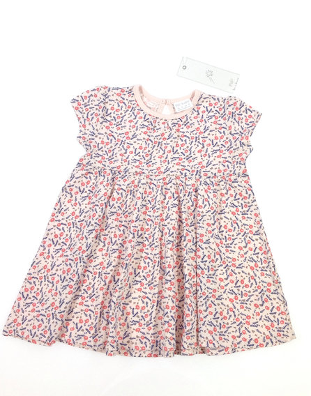 F&F apró virág mintás baba ruhácska