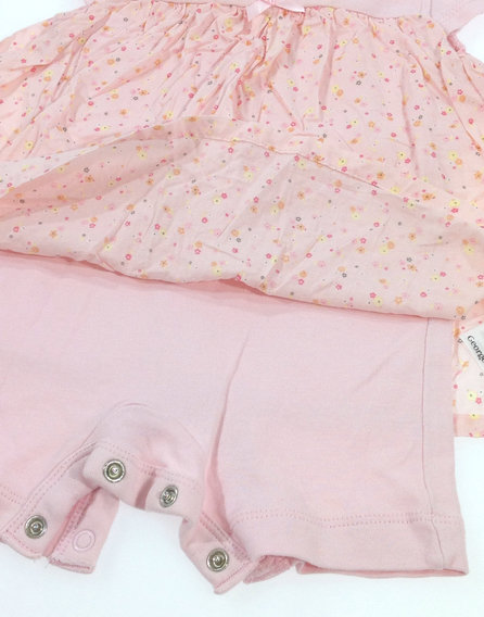 George apró virág mintás baba ruha