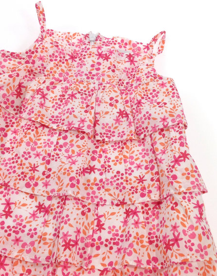 Early days rózsaszín mintás baba ruha