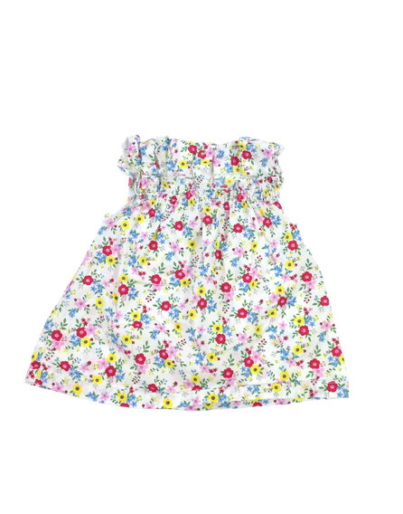 Tu virág mintás baba ruha