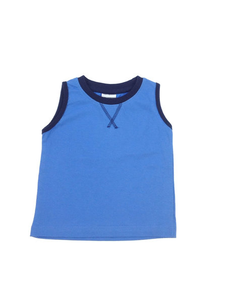 Baby kék baba atléta