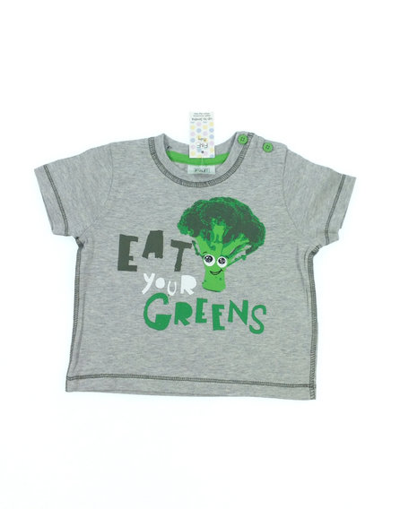 F&F brokkoli mintás baba póló