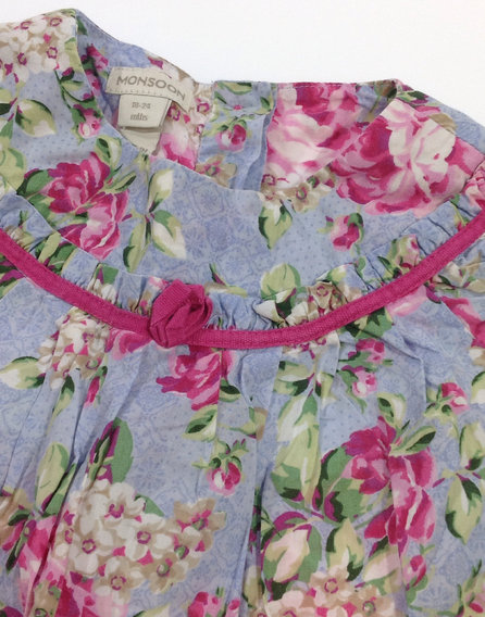 Monsoon virág mintás kislány blúz