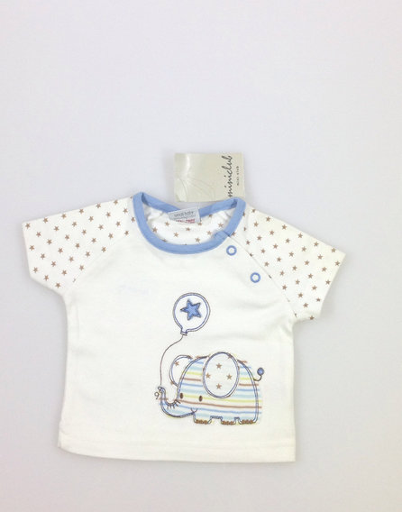 Miniclub elefánt mintás baba póló