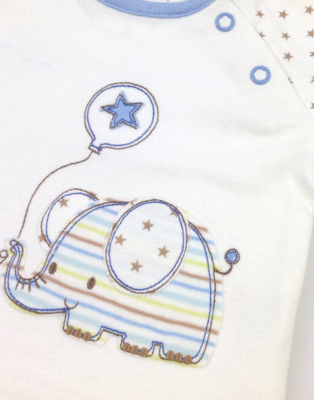 Miniclub elefánt mintás baba póló