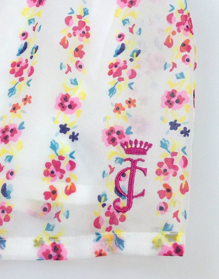Juicy Couture virág mintás baba blúz