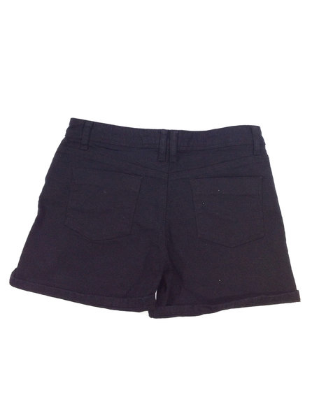 Denim Co. fekete strasszos lányka rövidnadrág