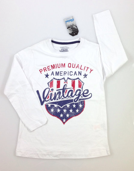 Rebel színes feliratos kislány felső