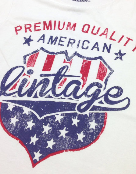 Rebel színes feliratos kislány felső