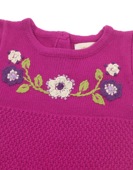 Savannah virág mintás baba ruha