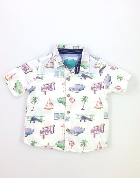 Next vidám mintás baba ing