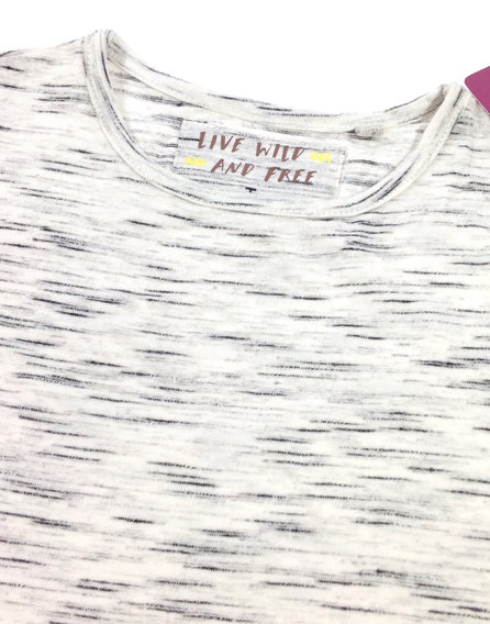 Tu csíkos kislány póló