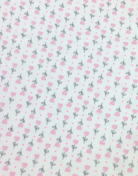 F&F tulipán mintás kislány body