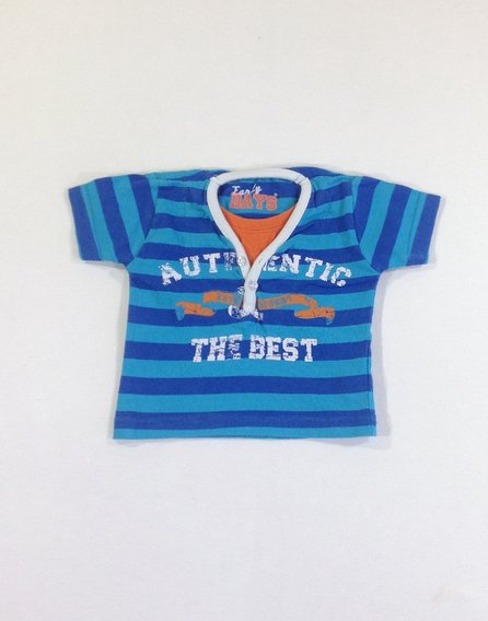 Early days csíkos baba póló