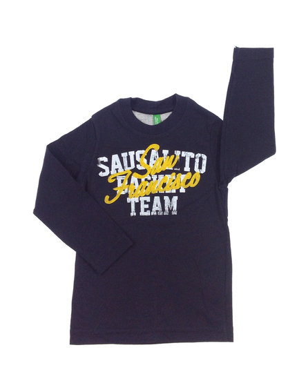 Benetton feliratos kisfiú felső