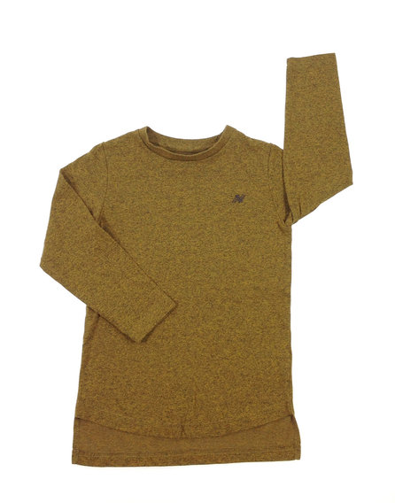 Next mustár színű kislány felső