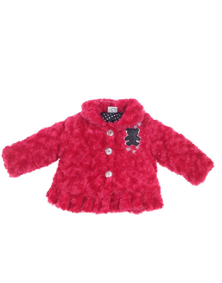 Cutey Couture piros baba elegáns kabátka