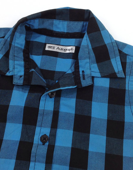 Marks & Spencer kockás kisfiú ing