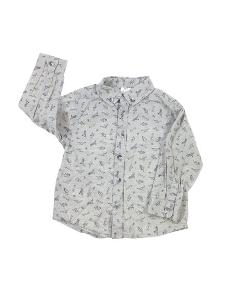 F&F dinoszaurusz mintás kisfiú ing