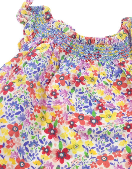 JoJo Maman Bébé virágos baba felső