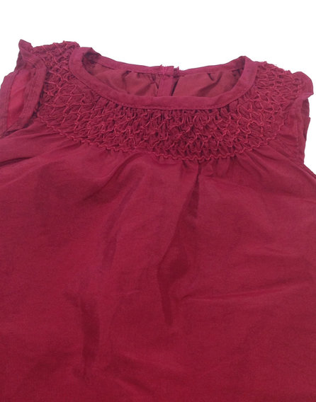 St. Bernard bordó szatén alkalmi ruha