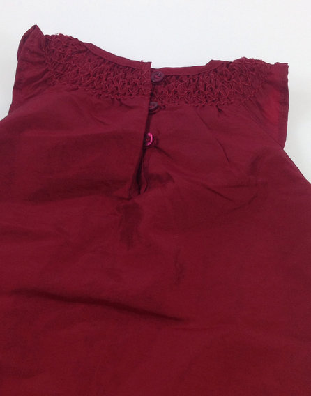 St. Bernard bordó szatén alkalmi ruha