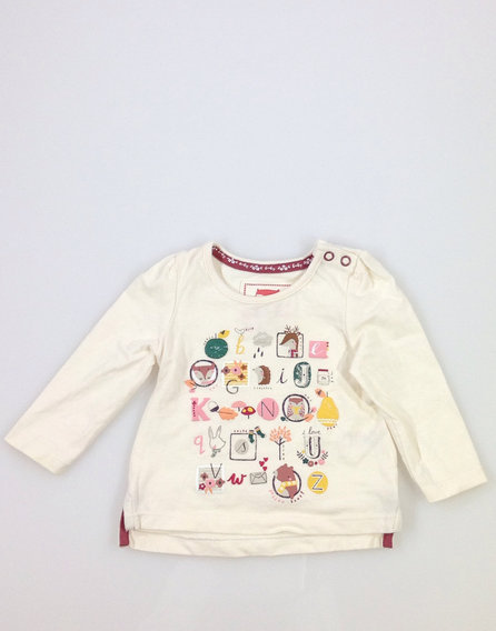 TU kisállat mintás baba felső