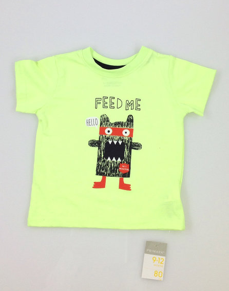 Primark szörnyecskés baba póló