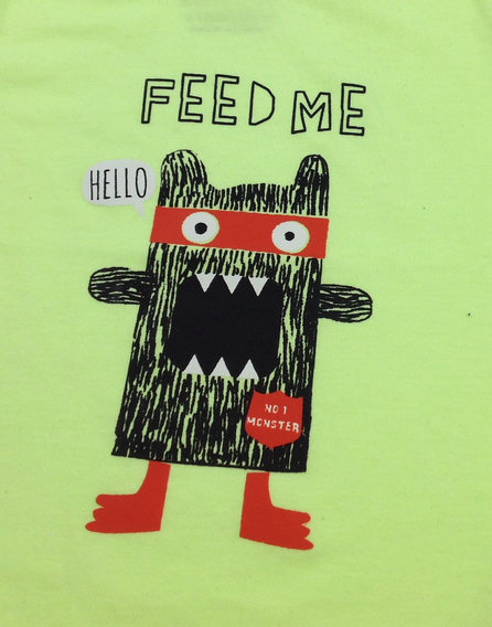 Primark szörnyecskés baba póló