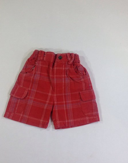 Vászon kockás térdnadrág