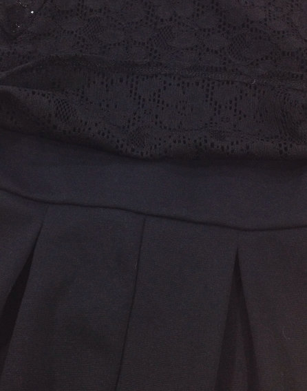 George fekete rövidnadrágos alkalmi ruha