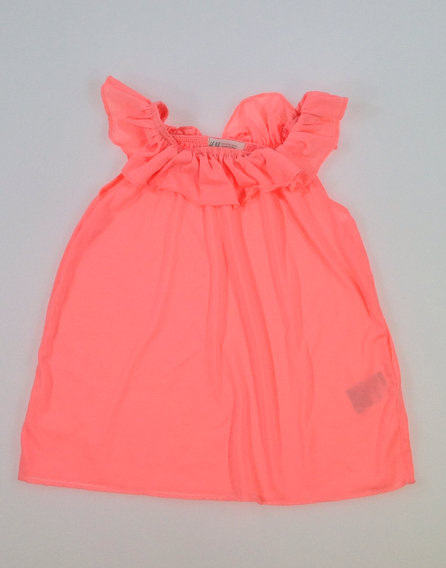 H&M élénk narancs színű kislány felső