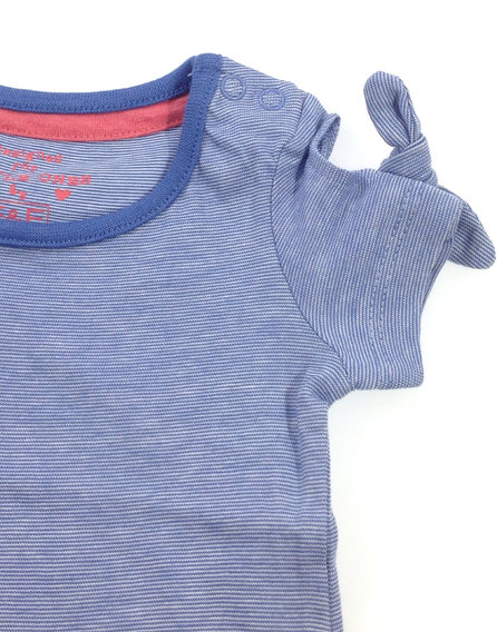 F&F hajszálcsíkos baba póló
