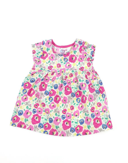 F&F virágmintás baba ruha