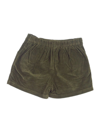 Marks & Spencer zöld bársony lány rövidnadrág