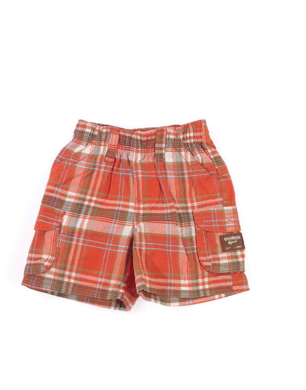 OshKosh kockás baba rövidnadrág