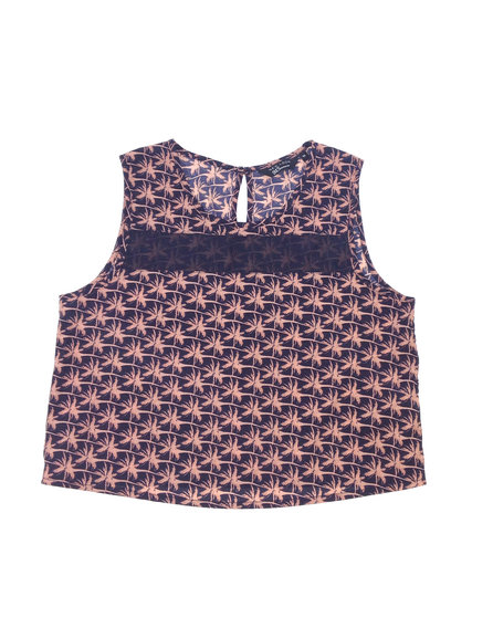 New Look pálmafa mintás kislány blúz