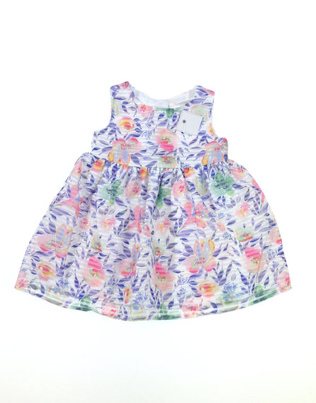 F&F virág mintás baba ruha