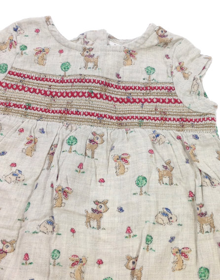 Next kisállat mintás baba ruha