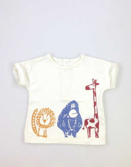 Marks & Spencer állatkás baba póló