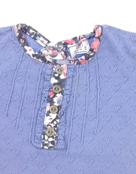 F&F szivecskés baba felső