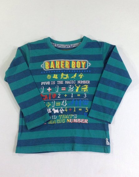 Debenhams nyomott feliratos baba felső