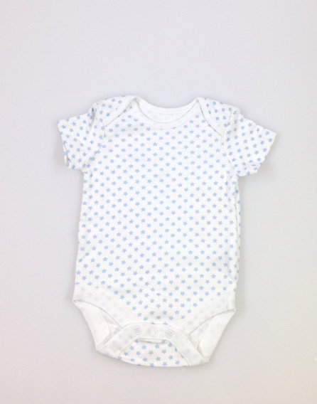 St. Bernard csillag mintás kisfiú body