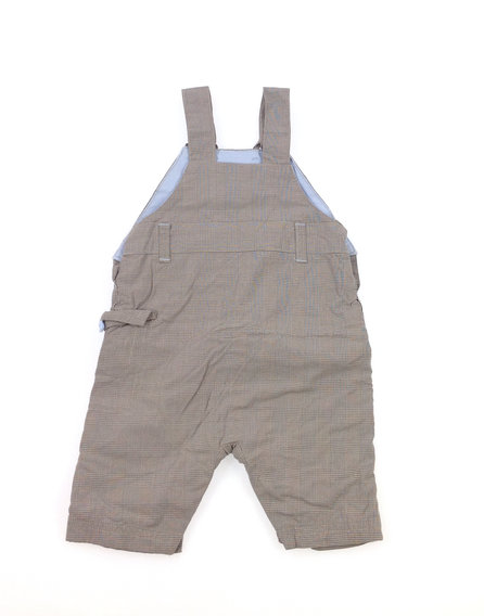 St. Bernard apró kockás baba kantárosnadrág