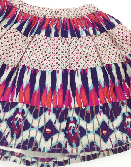 Mamas & Papas színes mintás baba szoknya