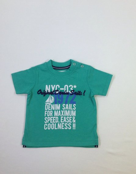 C&A nyomott feliratos baba póló