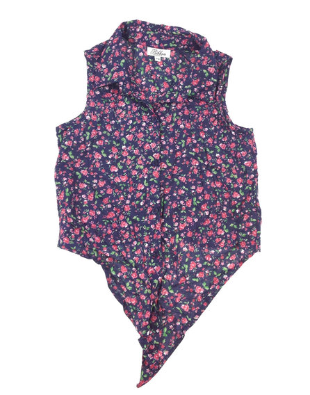 Ribbon virágmintás kislány ing